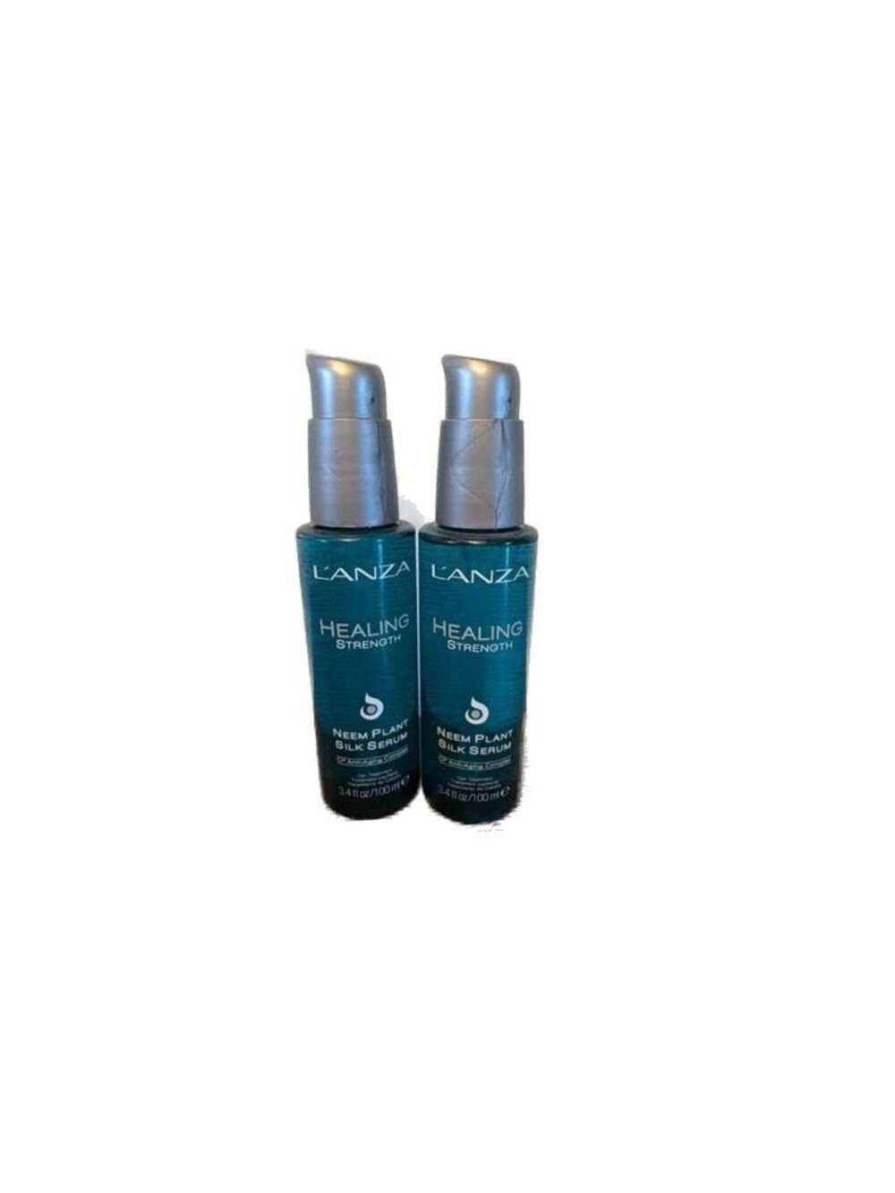 New Set of 2 L'ANZA Healing Strength Neem Plant Silk Serum 3.4 fl oz / 100 ml